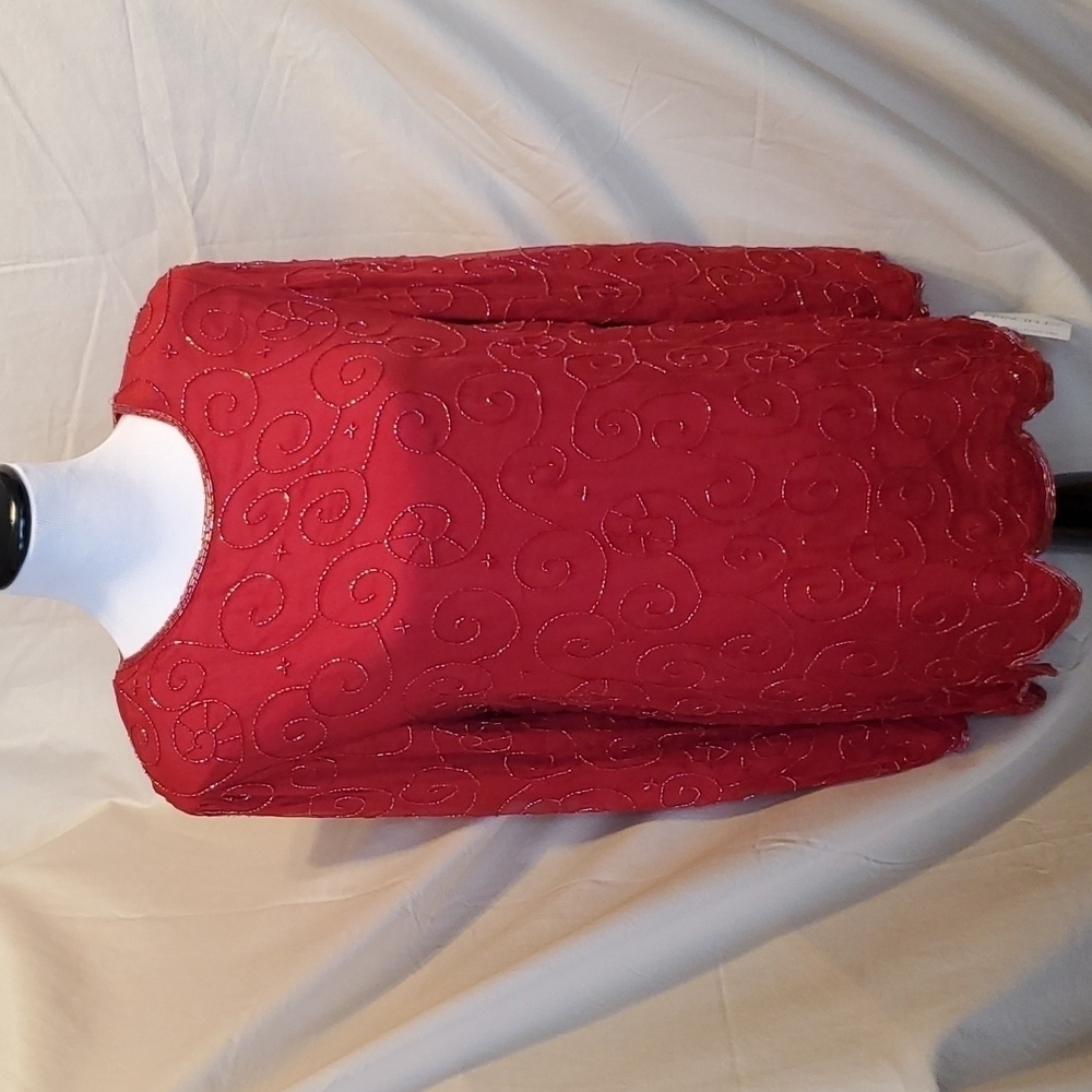 Principles Sequin Shift Dress SZ M